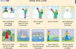 2 Puzzles Cadres - Apprendre l'Anglais : Read and Look 19-20 (en Anglais)