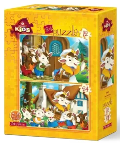 2 Puzzles - Chèvres Mignonnes