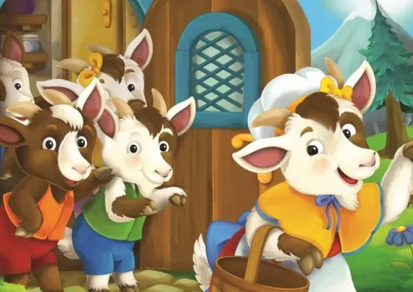 2 Puzzles - Chèvres Mignonnes