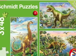 3 Puzzles - Dinosaures