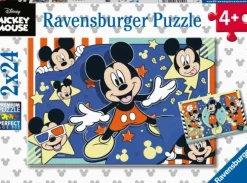 2 Puzzles - Disney Mickey Mouse
