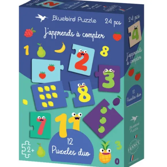 Puzzles duo - J'apprends à Compter
