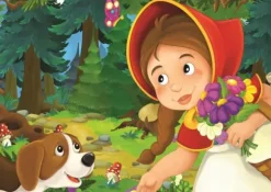 2 Puzzles - Fille au Chaperon Rouge