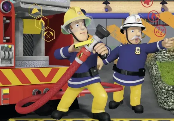 2 Puzzles - Fireman Sam