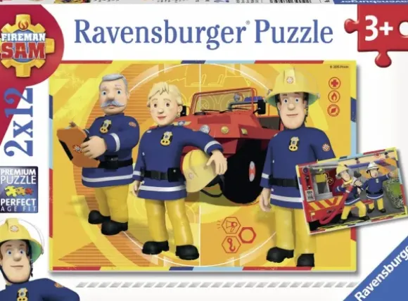 2 Puzzles - Fireman Sam