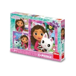 3 Puzzles - Gabby et ses Amis