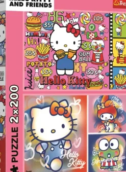 2 Puzzles - Hello Kitty Et Ses Amis - Hello Kitty