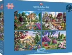 4 Puzzles - John Francis : Flore et Faune