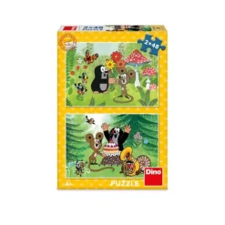 2 Puzzles - La Petite Taupe : Fête