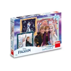 3 Puzzles - La Reine des Neiges : Joyeux Automne