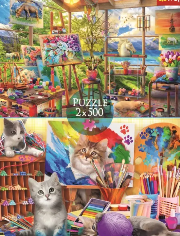 2 Puzzles - L'Art De Peindre