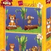 2 Puzzles - Les Amis dans la Forêt