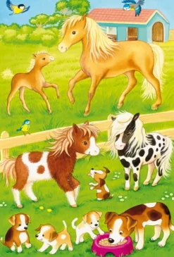3 Puzzles - Mes Amis de la Ferme