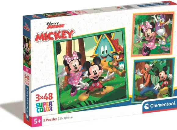 3 Puzzles - Mickey Mouse Celebration