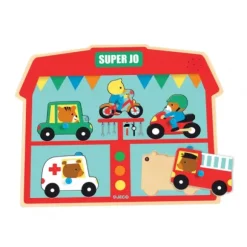 Puzzle Sonore en Bois - Super Jo