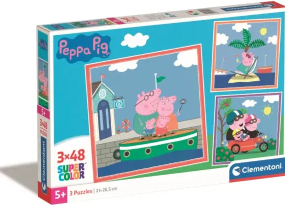 3 Puzzles - Peppa Pig