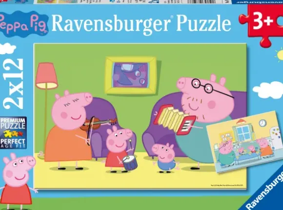 2 Puzzles - Peppa Pig