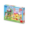 3 Puzzles - Peppa Pig en Vacances