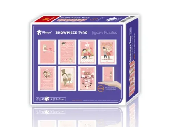 8 Puzzles 40 Pièces en Plastique - Showpiece - The Collection of Lovers' Concerto