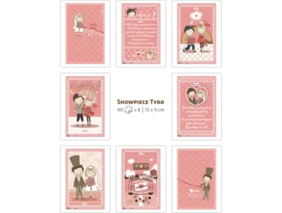 8 Puzzles 40 Pièces en Plastique - Showpiece - The Collection of Lovers' Concerto
