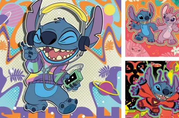 3 Puzzles - Play Disney Stitch