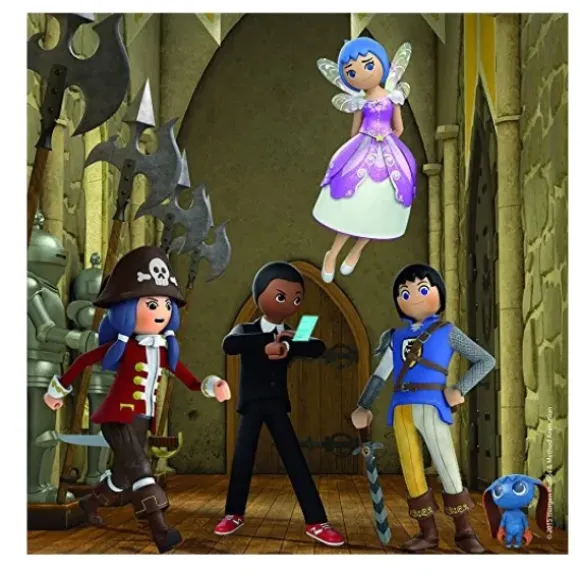 3 Puzzles - Playmobil
