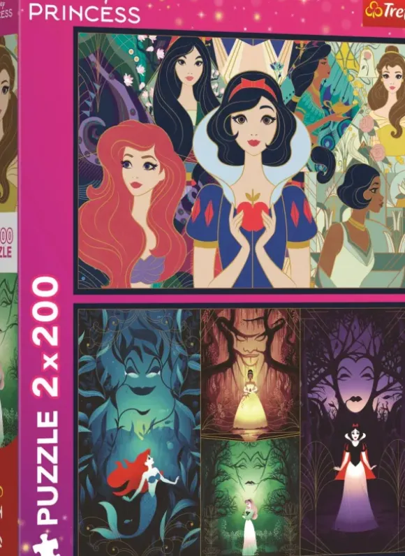 2 Puzzles - Princesses Enchanteresses - Princesse Disney