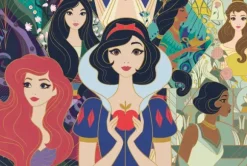 2 Puzzles - Princesses Enchanteresses - Princesse Disney