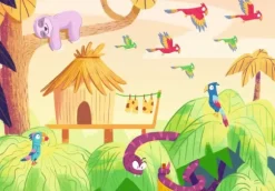 2 Puzzles - Puzzle & Play - Aventures dans la Jungle