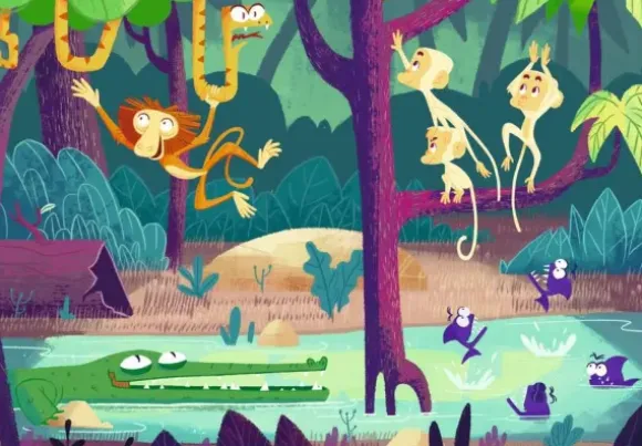 2 Puzzles - Puzzle & Play - Aventures dans la Jungle