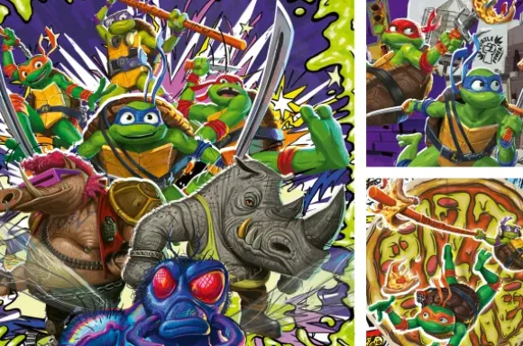 3 Puzzles - Tortues Ninja