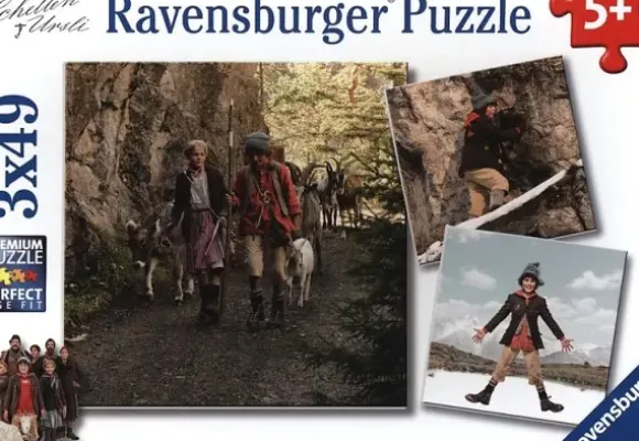3 Puzzles - Une Cloche pour Ursli