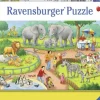 2 Puzzles - Un Jour au Zoo