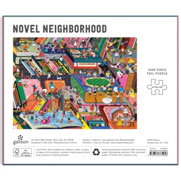 Quartier Roman - Puzzle Étincellant de 1000 Pièces