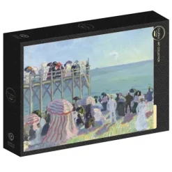 Raoul Dufy - La Plage et l'Estacade de Trouville, 1905