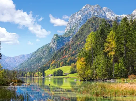 Refuge de Montagne dans les Alpes