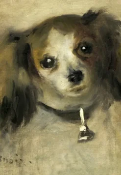 Renoir Auguste - Auguste Renoir : Tête de Chien, 1870
