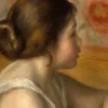 Renoir Auguste - Auguste Renoir : Tête de Jeune Fille, 1890