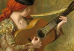 Renoir Auguste - Auguste Renoir : Jeune Femme Espagnole avec une Guitare, 1898