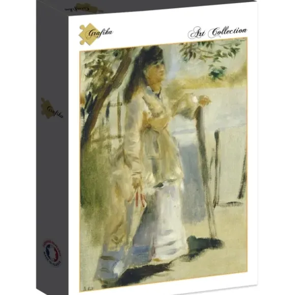 Renoir Auguste - Auguste Renoir : Femme à la Barrière, 1866