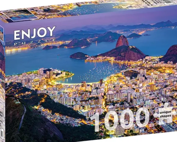 Rio de Janeiro de Nuit, Brésil