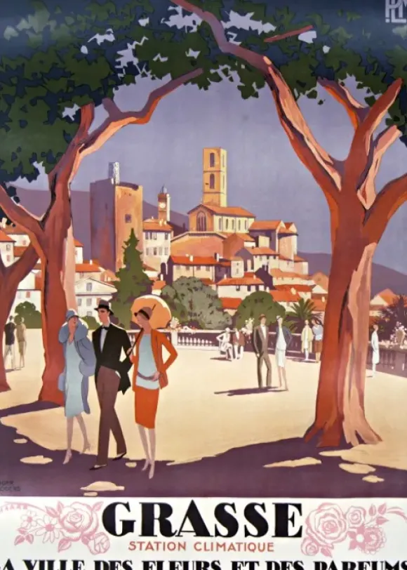 Roger Broders - Grasse, la Ville des Fleurs et des Pafums, 1927