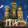 Russie, Moscou - Cathédrale Saint-Basile-le-Bienheureux
