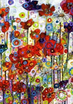 Sally Rich - Sally Rich - Poppies - Portrait