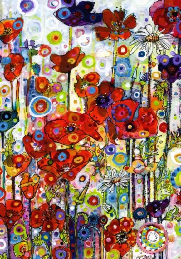 Sally Rich - Sally Rich - Poppies - Portrait
