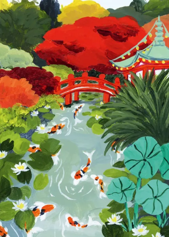 Sarah Gesek Studio - Jardin Japonais