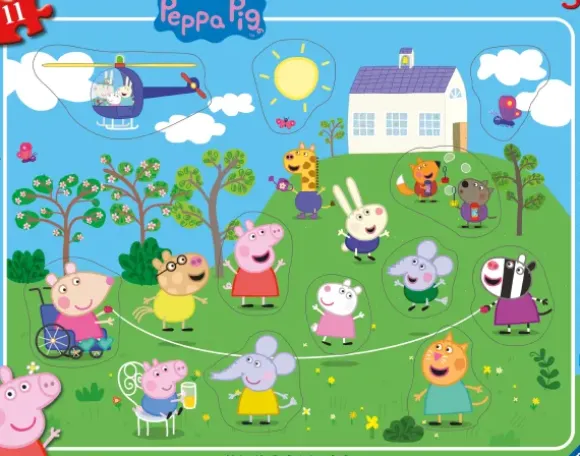 Saut à la corde avec Peppa Pig