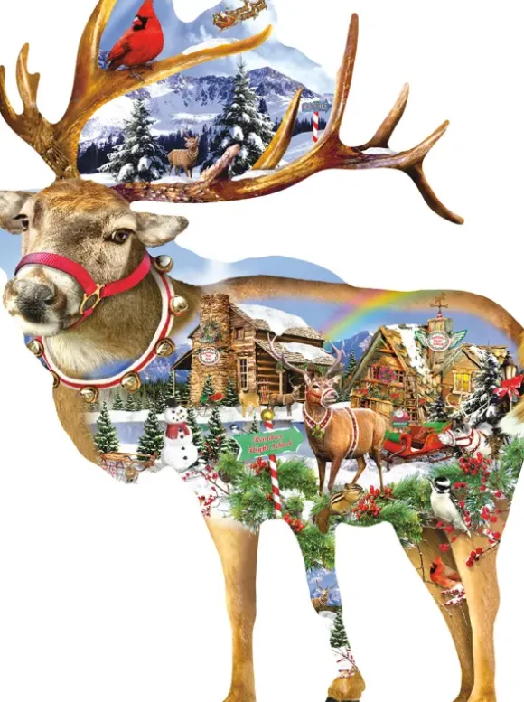 Schory Lori - Lori Schory - Reindeer Training