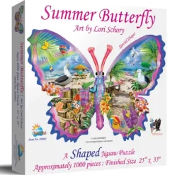 Schory Lori - Puzzle Forme - Papillon d'Eté