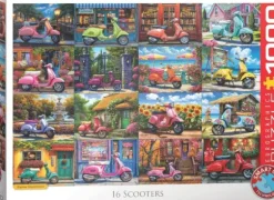 16 Scooters by Chris Bigelow